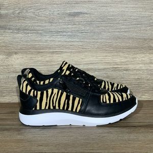 Vionic Del Mar Remi Tiger Leather & Suede Sneaker